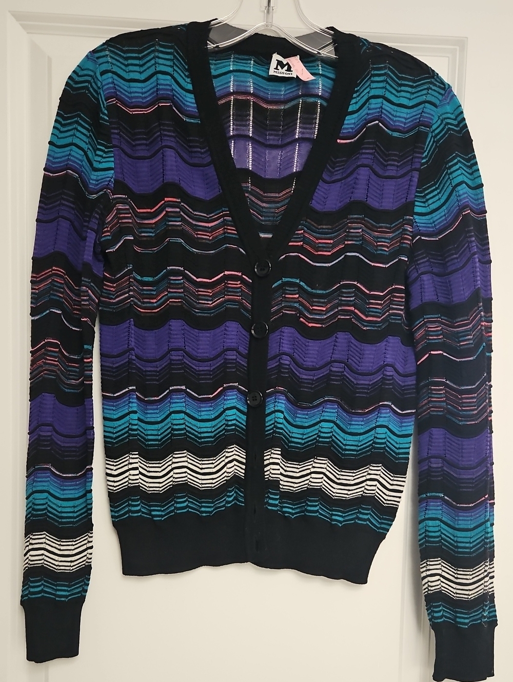 EUC Missoni Chevron Stripe Cardigan
